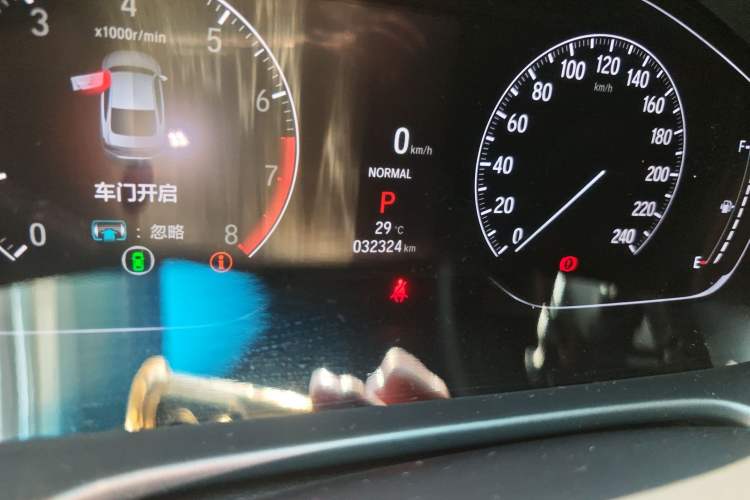 Used Honda Inspire 2022 260TURBO Elite Edition Odometer Close Up