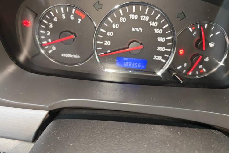 Used CHANGAN Alsvin V5 2012 1.5L Manual Dream Edition Odometer Close Up