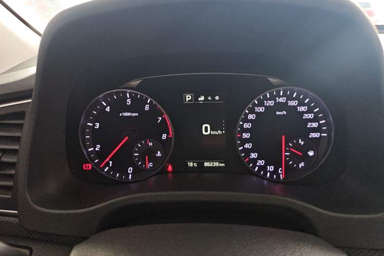 Used Hyundai Elantra (6th Generation / Lingdong) 2018 1.4T Dual-Clutch Xuan Dong · Dynamic Edition Instrument Cluster