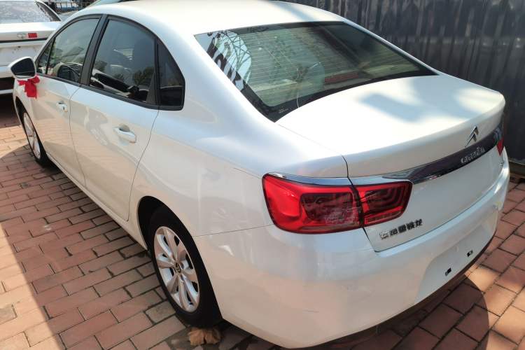 Used Citroen C4 Sega 2016 1.6L Automatic Comfort Model Rear Left 45 Deg