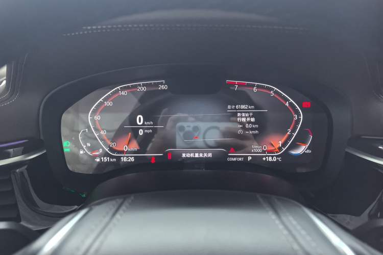 Used BMW 5 Series 2022 525Li Luxury Package Instrument Cluster