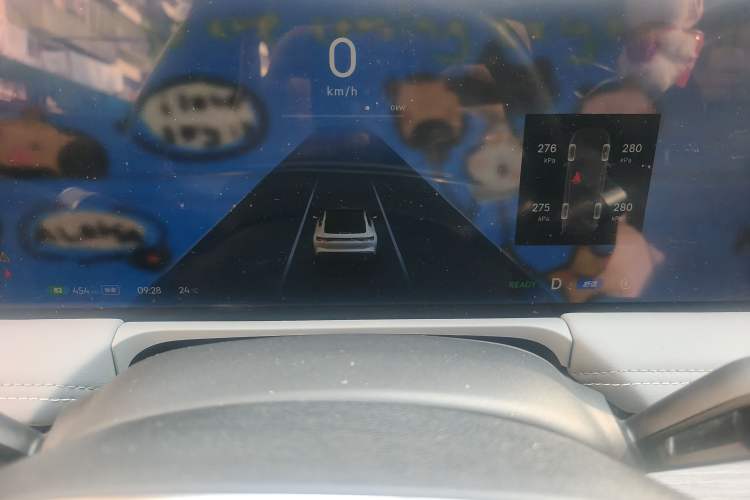 Used Geely Galaxy E8 2024 550 km Range Rear-Drive Dragon Edition Instrument Cluster