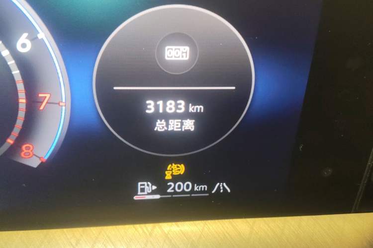 Used Volkswagen Talagon 2026 Model 450TSI Four-Wheel Drive Flagship 6-Seater Odometer Close Up