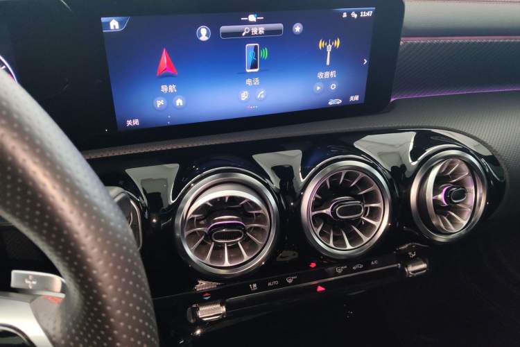 Used Mercedes-Benz A-Class 2023 A 200 L Fashion Model Audio And AC Panel