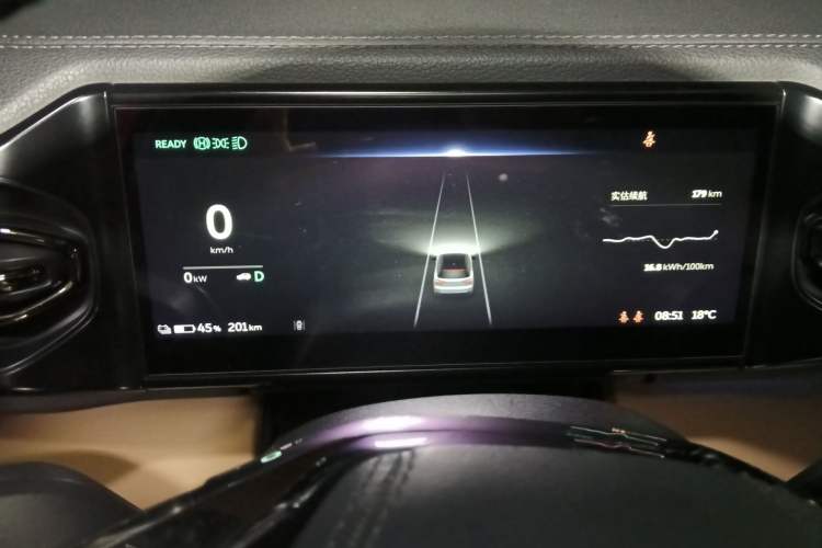 Used Nio ES8 2020 415 km Range 6-Seater Version Instrument Cluster