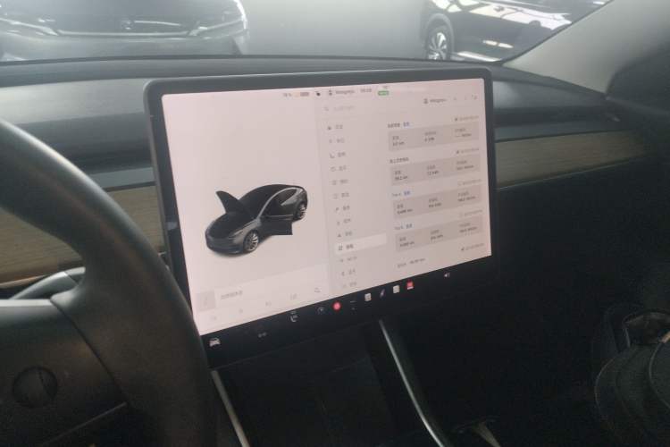 Used Tesla Model 3 2020 Revised Version Standard Range Rear-Wheel Drive – Upgraded Edition Audio And AC Panel