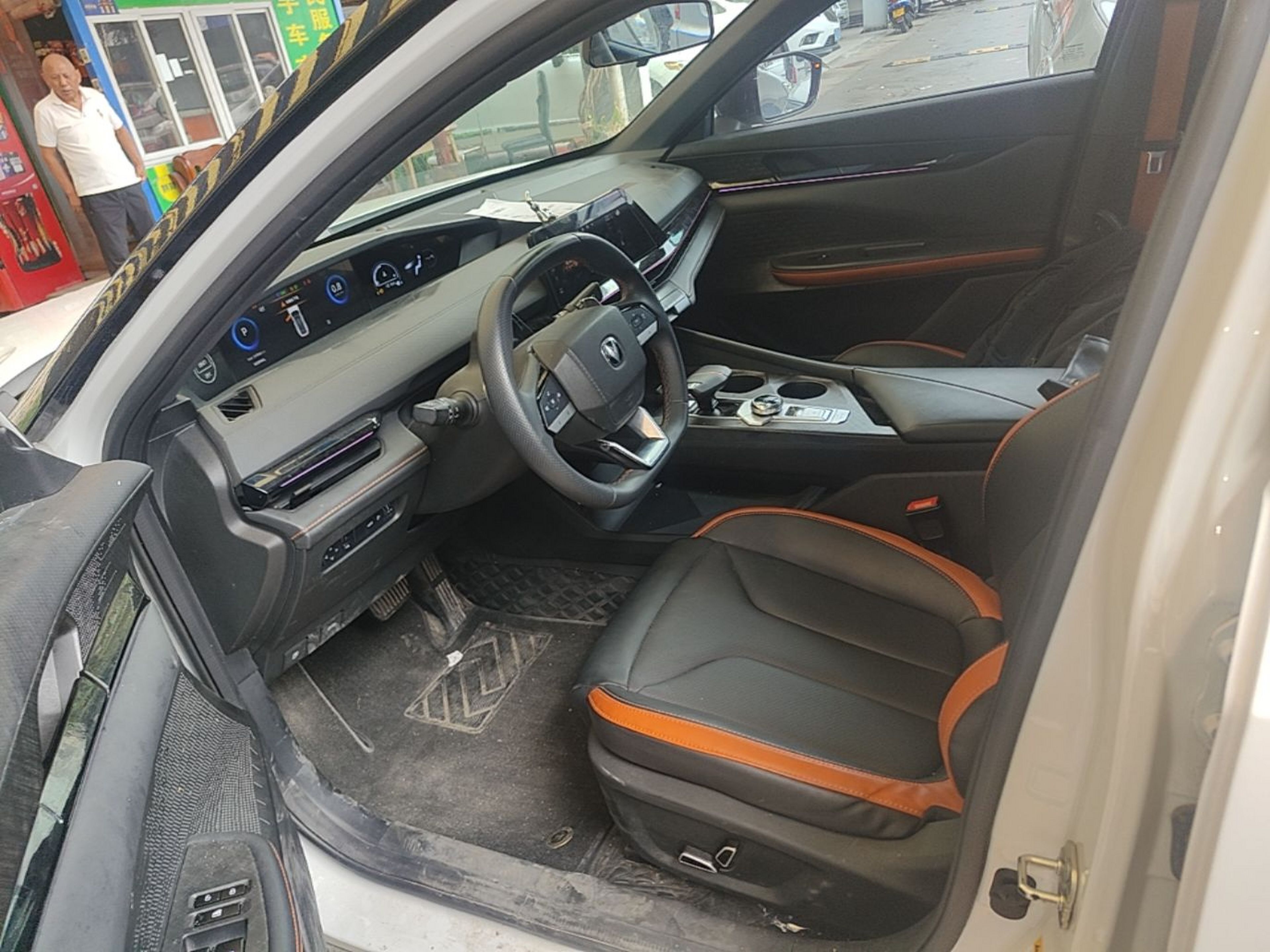 Avant de la voiture