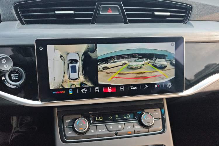 Used Geely Auto Emgrand X7 Sport 2022 1.8TD DCT Zhiya Trim Audio And AC Panel