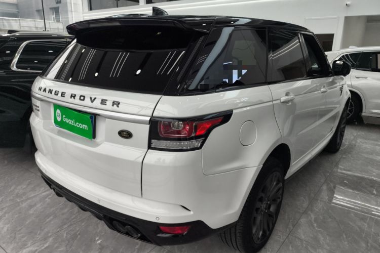 Used Land Rover Range Sport 2017 3.0 SC V6 SE Rear Right 45 Deg