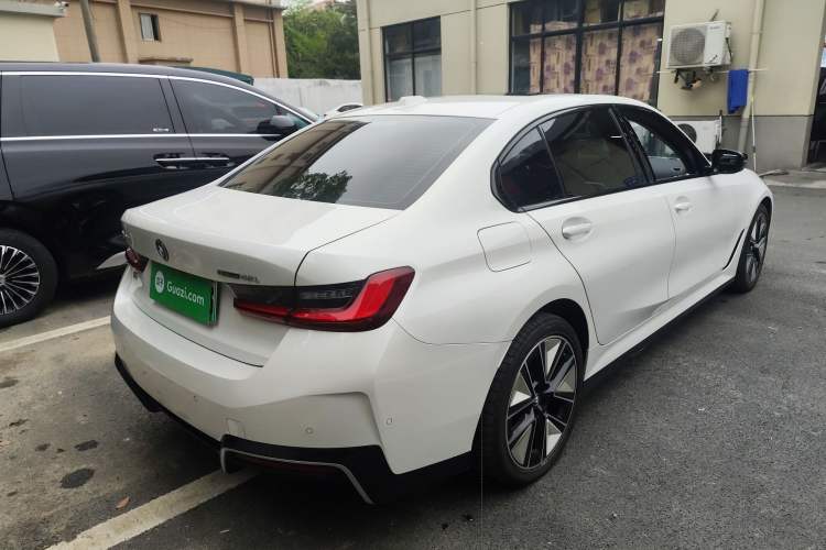 Used BMW i3 2023 eDrive 40 L Midnight Sports Package Rear Right 45 Deg