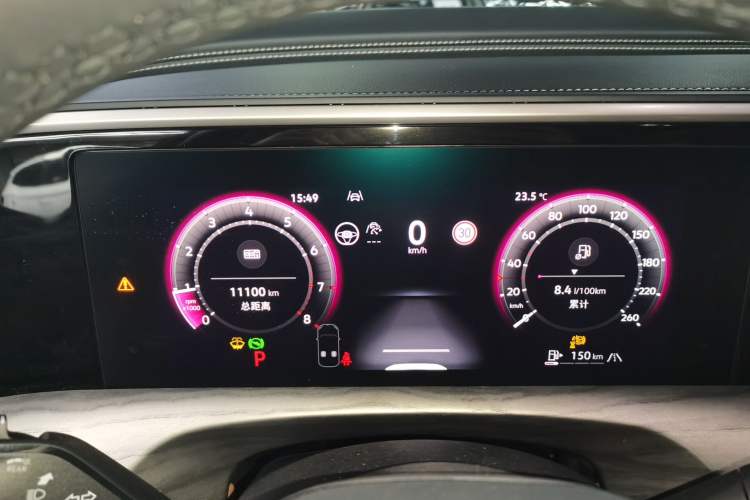 Used Volkswagen Talagon 2026 Model 450TSI Four-Wheel Drive Supreme 6-Seater Instrument Cluster