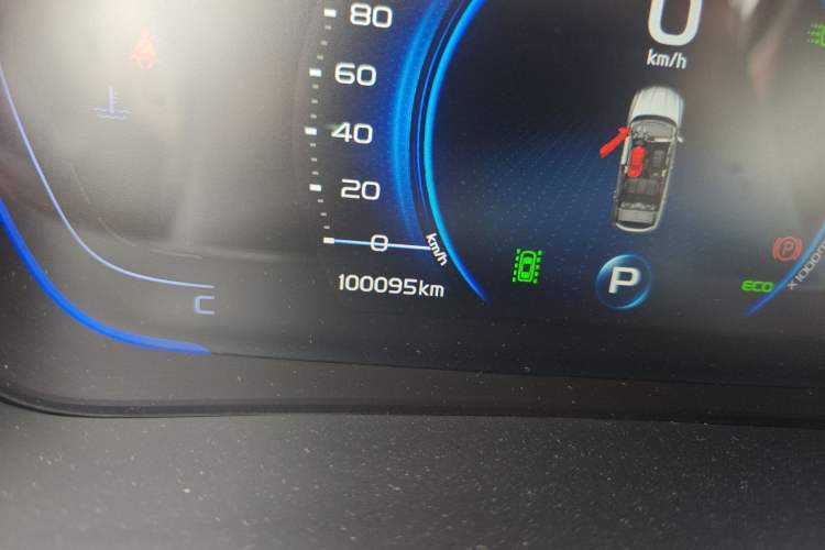 Used Geely Auto Coolray 2020 PRO 260T DCT Battle Odometer Close Up