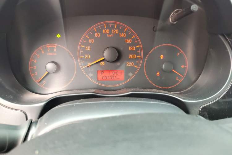 Used Honda City 2017 1.5L CVT Comfort Version Odometer Close Up