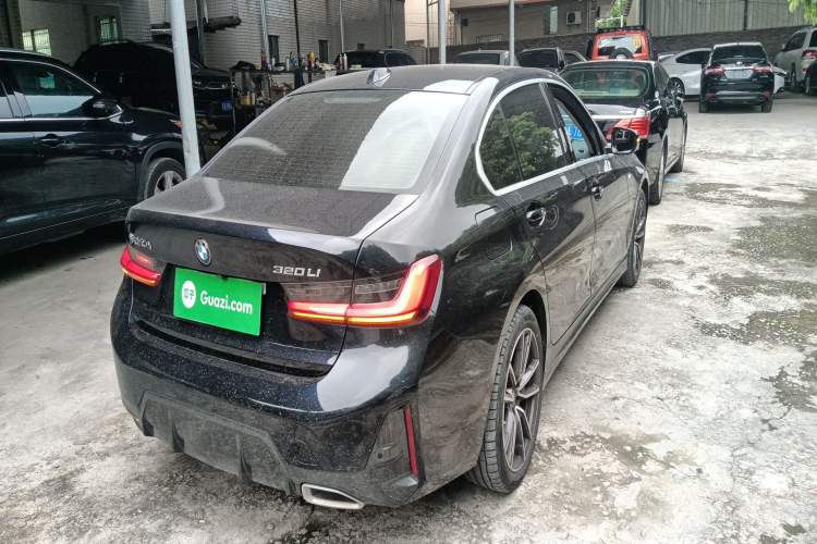 Used BMW 3 Series 2023 320Li M Sport Package Rear Right 45 Deg