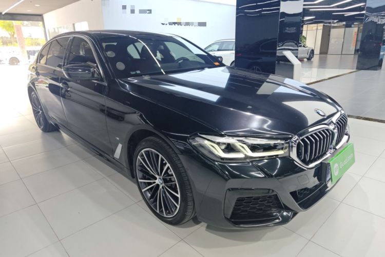 Used BMW 5 Series 2023 530Li Leading Model M Sport Package Front Right 45 Deg