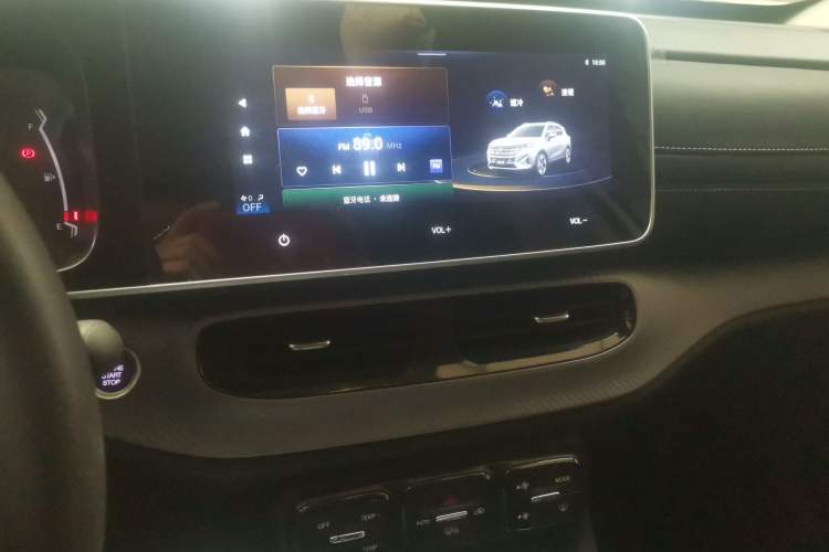 Used GAC Trumpchi GS3 2022 POWER 270T Automatic Luxury Edition Audio And AC Panel