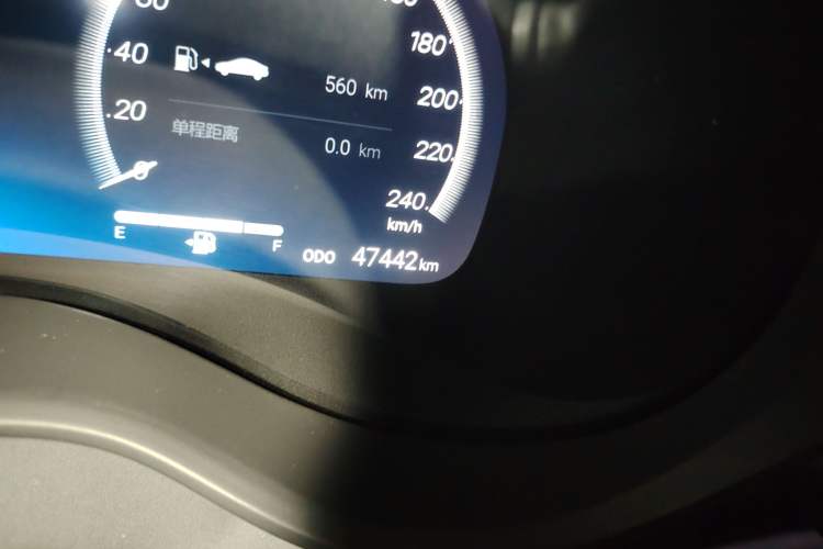 Used Toyota Granvia 2023 2.5L Hybrid Flagship VIP Edition Odometer Close Up