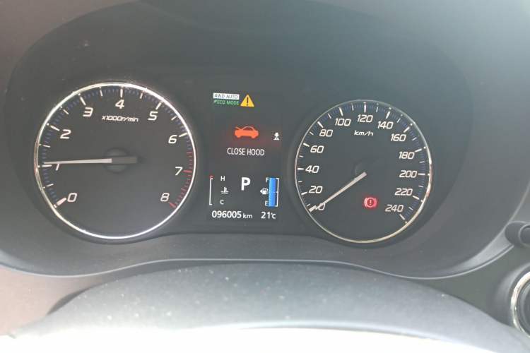 Used Mitsubishi Outlander 2019 2.4L 4x4 Zhi Xiang Edition 5 Seats China V Emission Standard Instrument Cluster