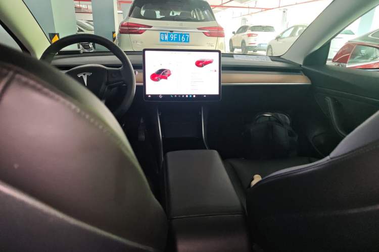Used Tesla Model 3 2019 Standard Range Rear-Drive Upgraded Version Audio And AC Panel