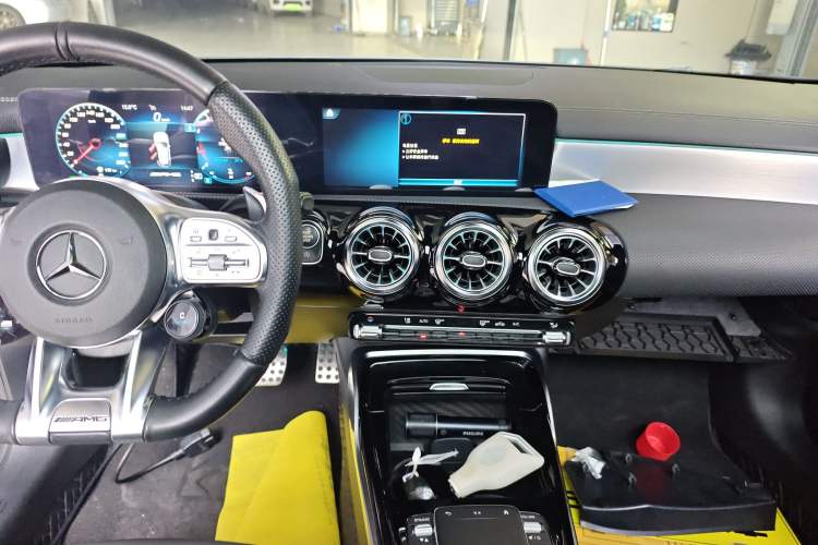 Used Mercedes-Benz A AMG 2022 AMG A 35 4MATIC Audio And AC Panel