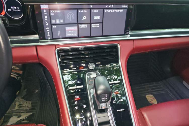 Used Porsche Panamera 2021 Panamera 2.9T Audio And AC Panel