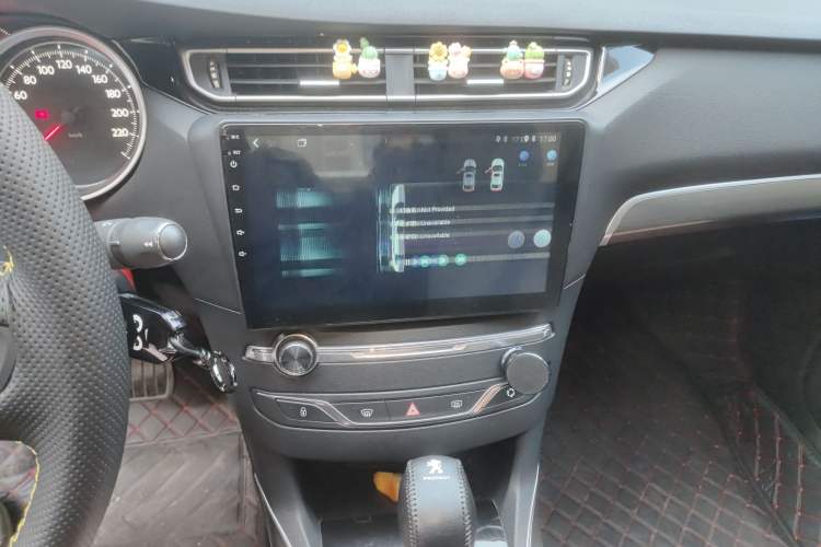 Used Peugeot 408 2016 1.6T Automatic Luxury Edition Audio And AC Panel