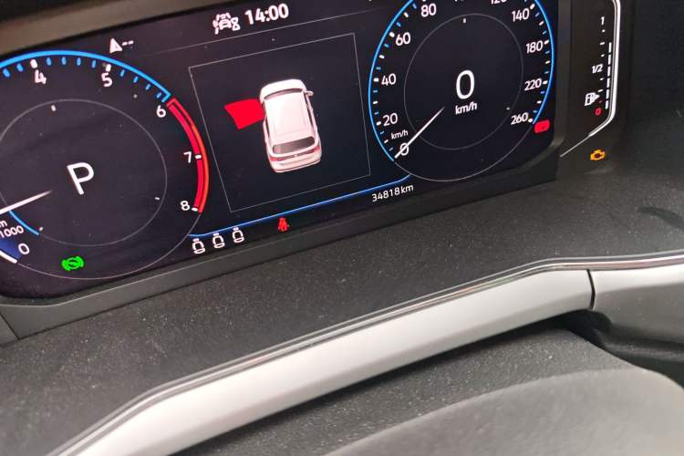 Used Volkswagen T-Cross 2021 1.5L Automatic Comfort Edition Odometer Close Up