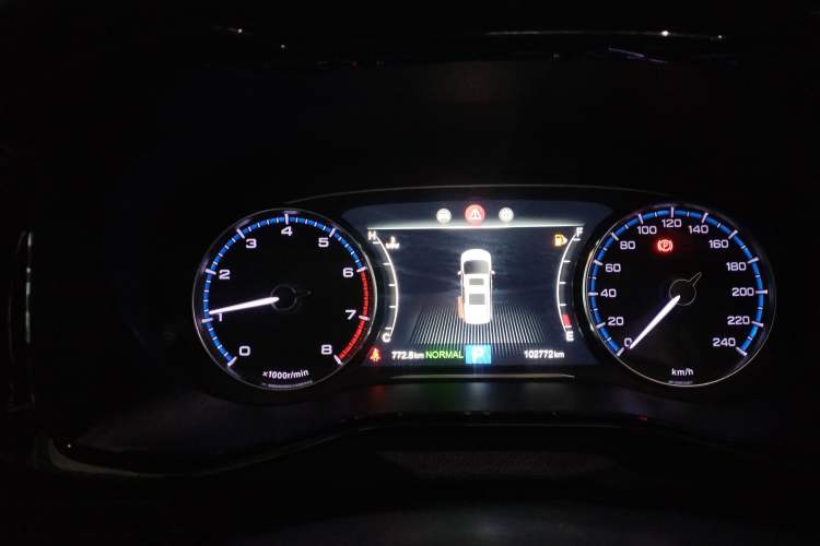 Used GAC Trumpchi M8 2020 Flagship Model 390T Deluxe Edition Instrument Cluster