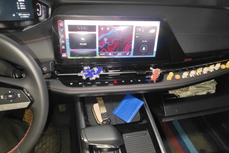 Used CHANGAN CS55PLUS 2024 3rd Generation 1.5T DCT Prestige Model Audio And AC Panel