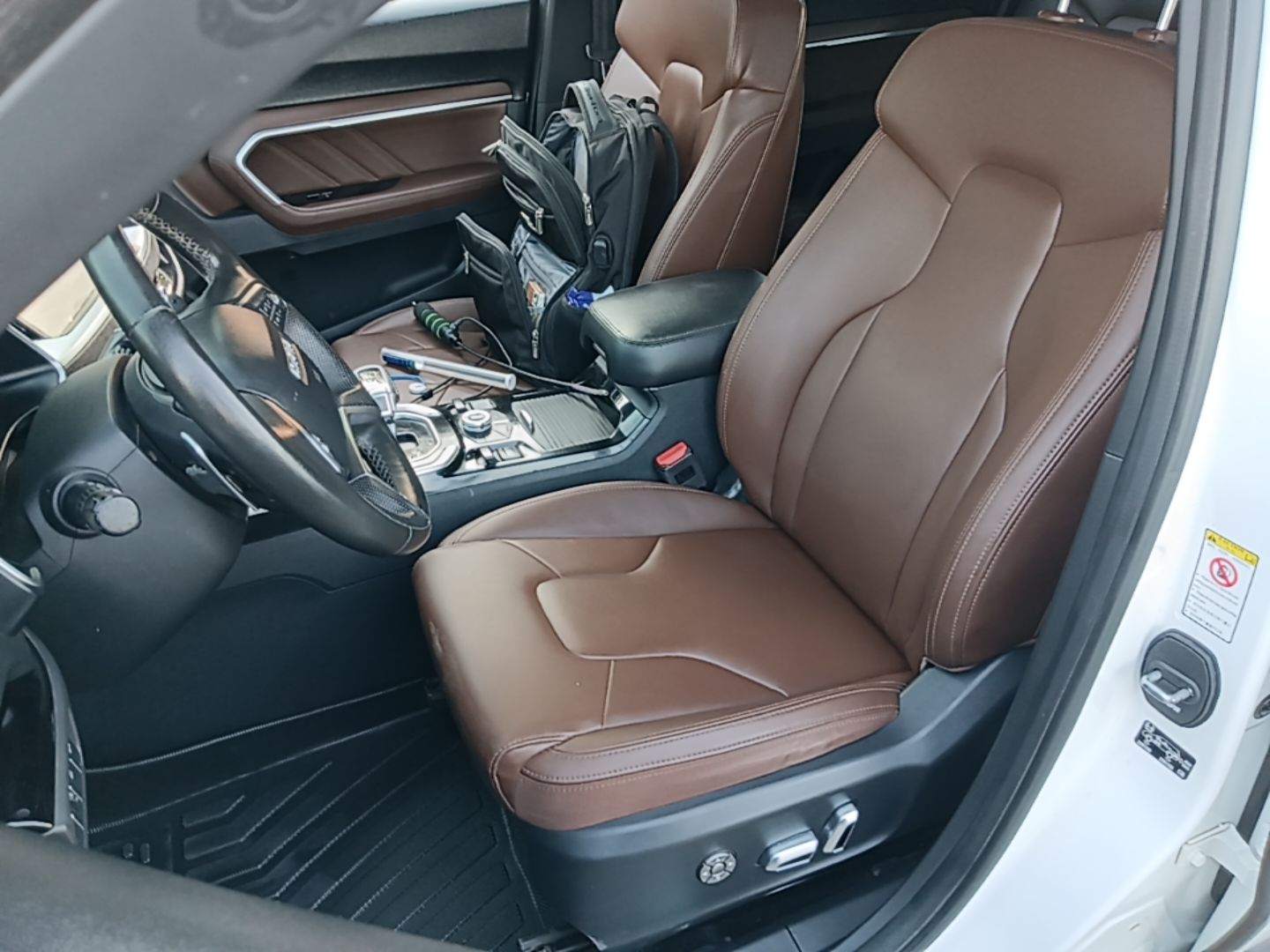 Avant de la voiture