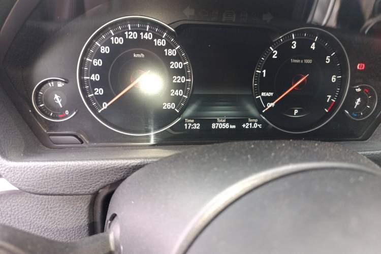 Used BMW 3 Series 2018 320Li M Sport Night Edition Odometer Close Up