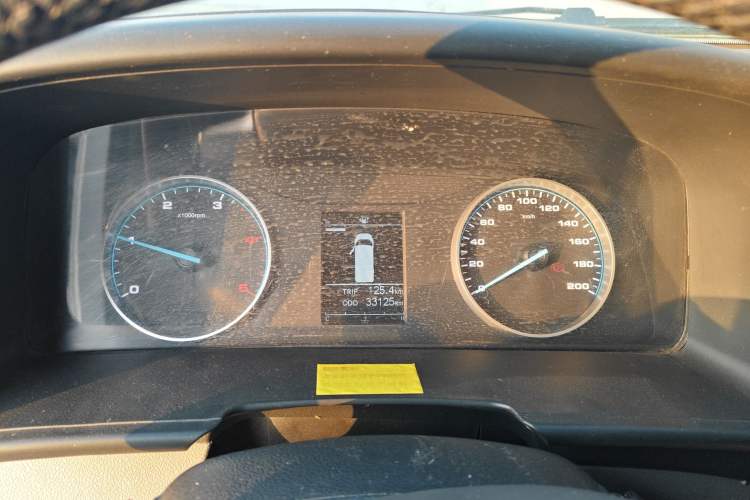 Used JAC Group Sunray 2022 2.0T Fuel-Efficient King PLUS Express Version Short Wheelbase 6-7 Seater – HFC4DB3-2E4 Instrument Cluster