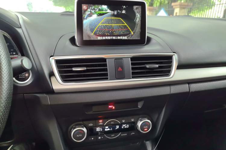 Used Mazda 3 Axela 2016 Sedan 2.0L Automatic Sport Model Audio And AC Panel