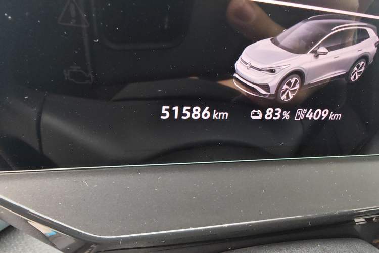 Used Volkswagen ID.4 X 2025 Smart Version Pure & Intelligent Enjoyment Edition Odometer Close Up