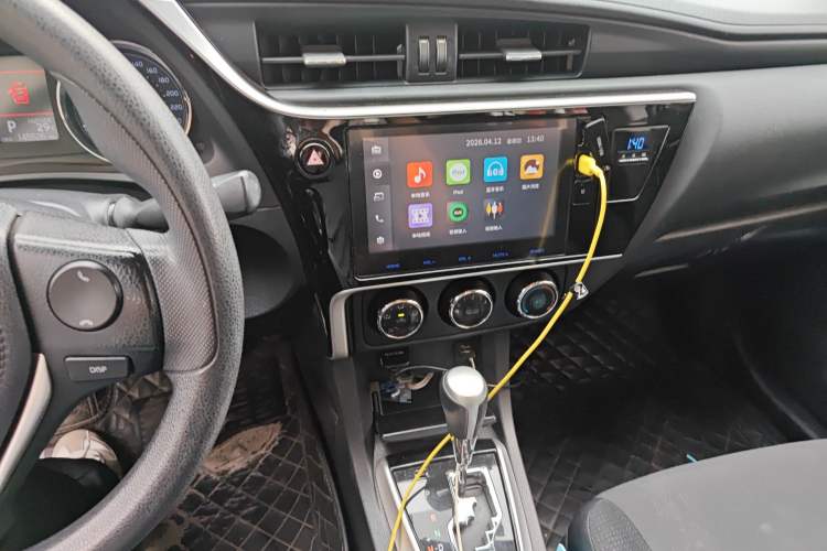 Used Toyota Corolla 2017 Revised Version 1.2T S-CVT GL-i Audio And AC Panel