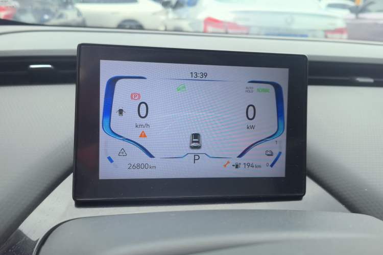 Used Chery New Energy Boundless Pro 2022 301km "WoW" Edition NMC Lithium Battery 30.6 kWh Instrument Cluster