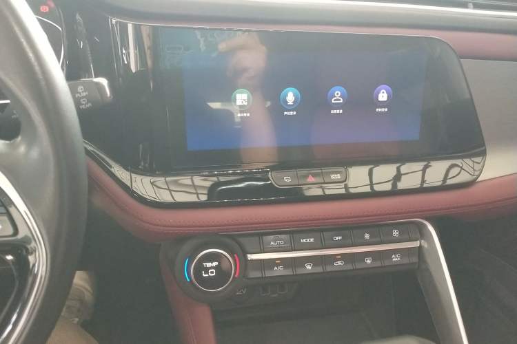 Used Dongfeng Aeolus AX7 2021 PRO 1.6T Automatic Smart Edition Audio And AC Panel