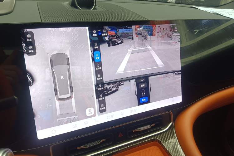 Used Hima AITO M9 2024 Range-Extended Max Edition 42 kWh 6-Seater Version Audio And AC Panel