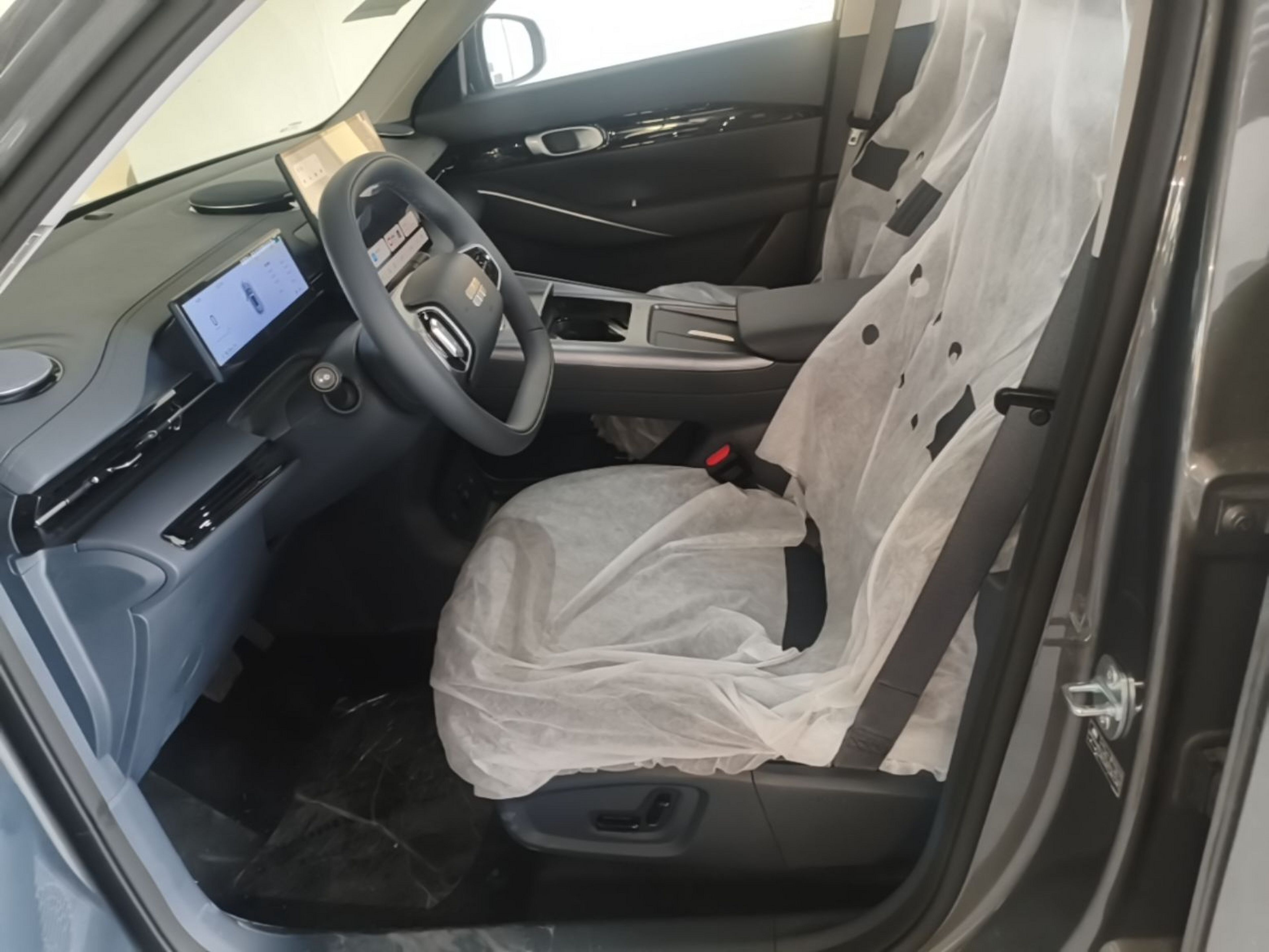 A primeira fila do carro