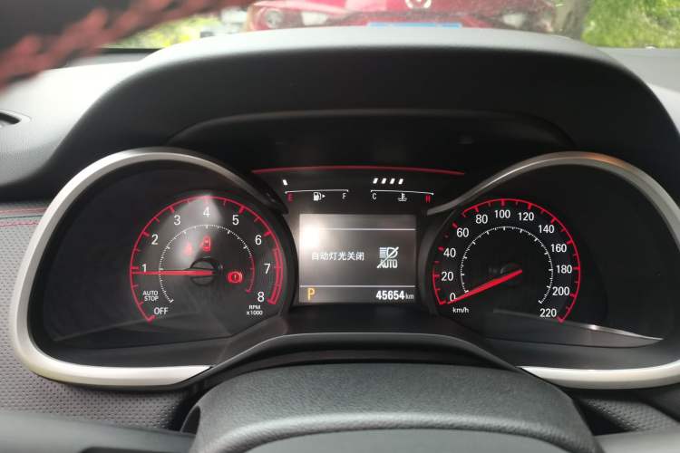 Used Chevrolet Monza 2019 RS 330T Automatic Comfort Edition China VI Standard Instrument Cluster