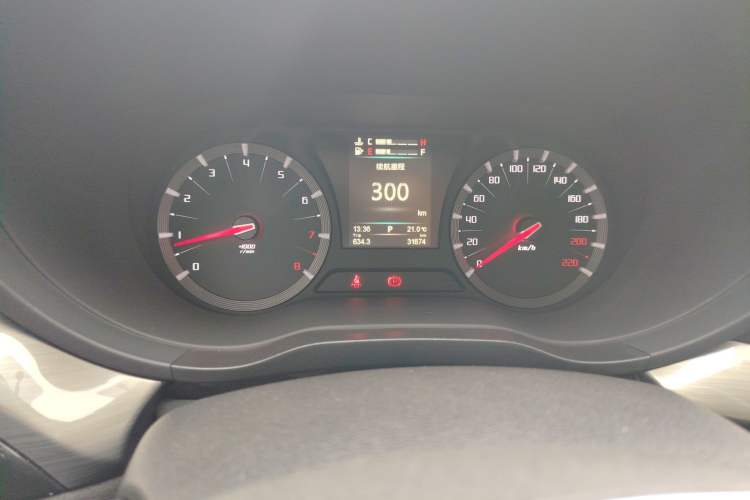 Used GAC Trumpchi GA6 2016 235T DCT Luxury Edition Odometer Close Up