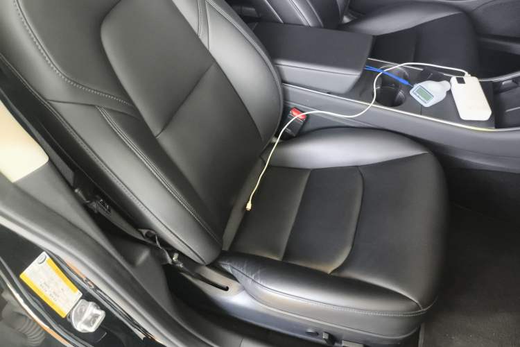 Used Tesla Model 3 2020 Long-Range Rear-Wheel-Drive Version Right Front Seat