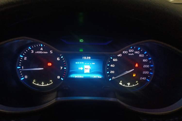 Used Geely Auto Emgrand 2017 Sedan Million Edition 1.5L Manual - Upward Version Instrument Cluster