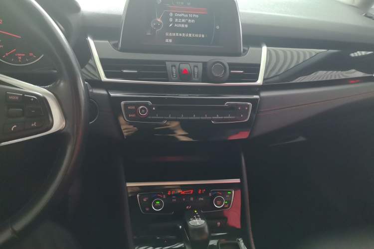 Used BMW 2 Series Gran Tourer 2015 218i Sports Design Package Audio And AC Panel