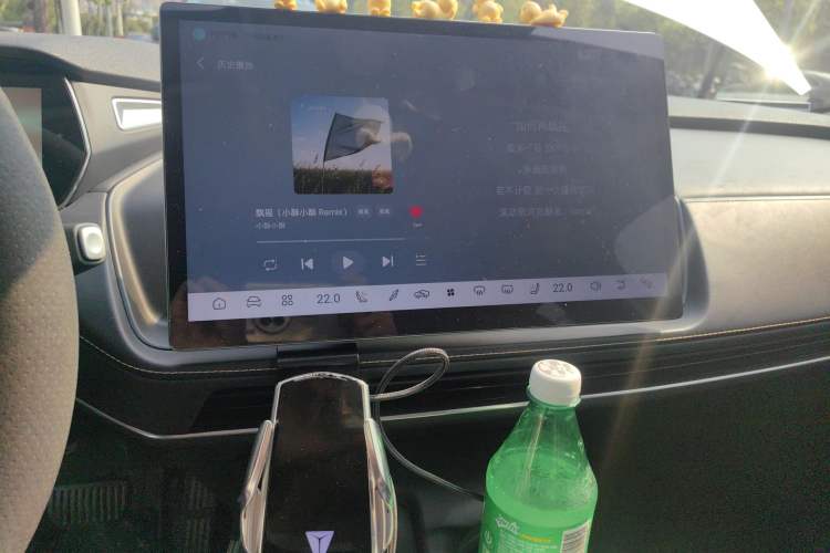 Used Deepal SL03 2022 515 Pure Electric Version Audio And AC Panel