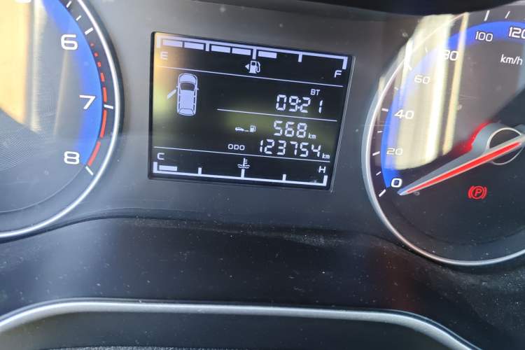 Used Geely Auto Vision 2018 1.5L Manual Happiness Edition Odometer Close Up