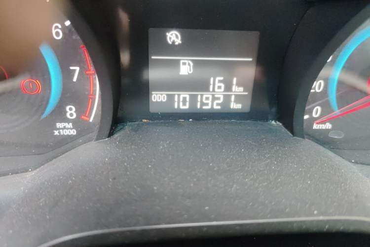 Used Chevrolet Cavalier 2018 320 Manual Enjoyment Edition Odometer Close Up