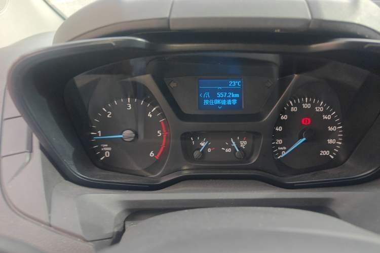 Used Ford Transit 2020 2.0T Diesel Multi-Function Commercial Vehicle Mid-Chassis Low-Roof Design with Dual Rear Doors Meeting China VI Emission Standards