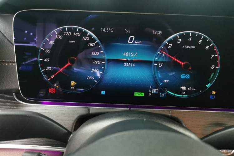 Used Mercedes-Benz E-Class New Energy 2021 E 350 e L Plug-in Hybrid Sports Sedan
