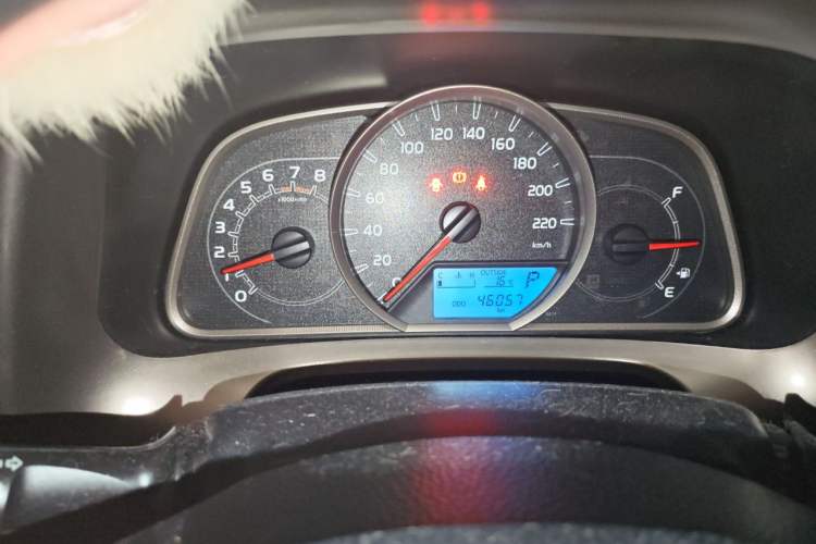 Used Toyota RAV4 2015 2.0L CVT Two-Wheel Drive Fashion Edition Odometer Close Up